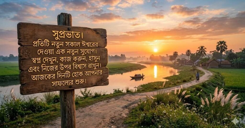অনুপ্রেরণামূলক সকাল নিয়ে উক্তি