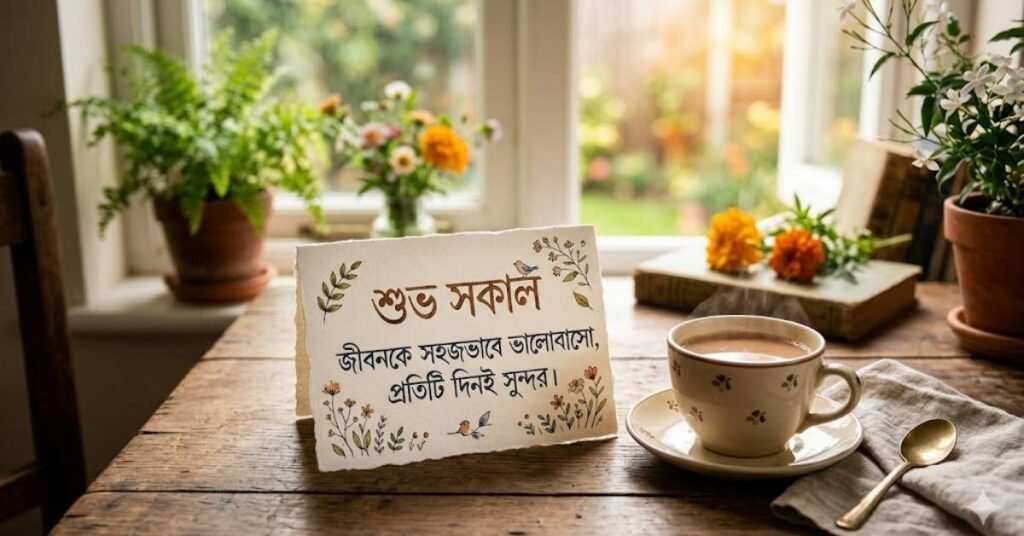 ছোট ও হৃদয়ছোঁয়া শুভ সকাল উক্তি