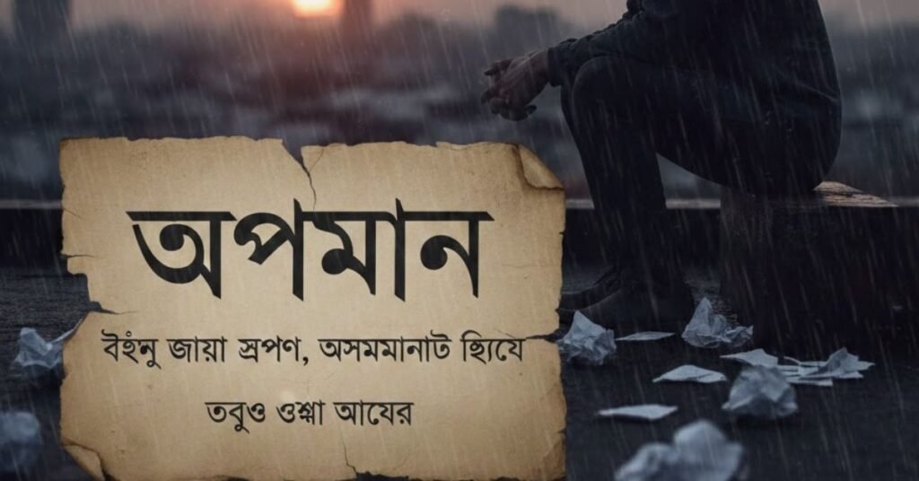 অপমান নিয়ে ক্যাপশন 