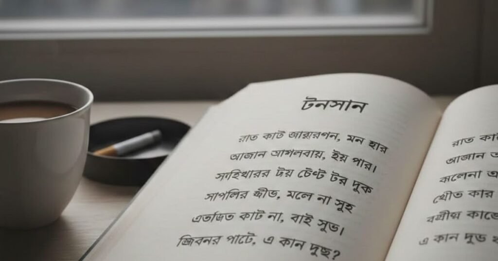 টেনশন নিয়ে কবিতা