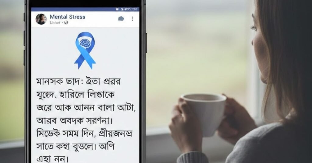 মানসিক চাপ নিয়ে স্ট্যাটাস