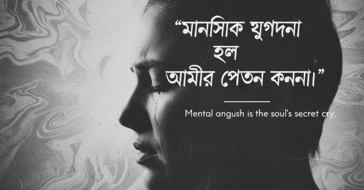 মানসিক যন্ত্রণা নিয়ে উক্তি