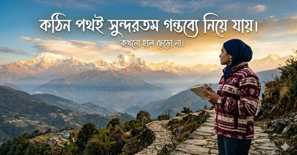 মোটিভেশনাল ক্যাপশন বাংলা