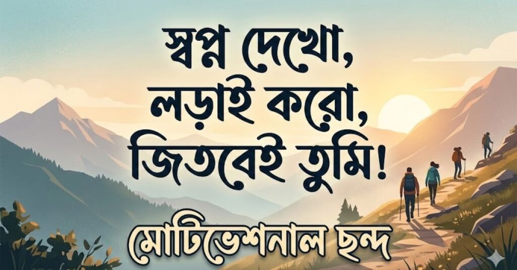 মোটিভেশনাল ছন্দ