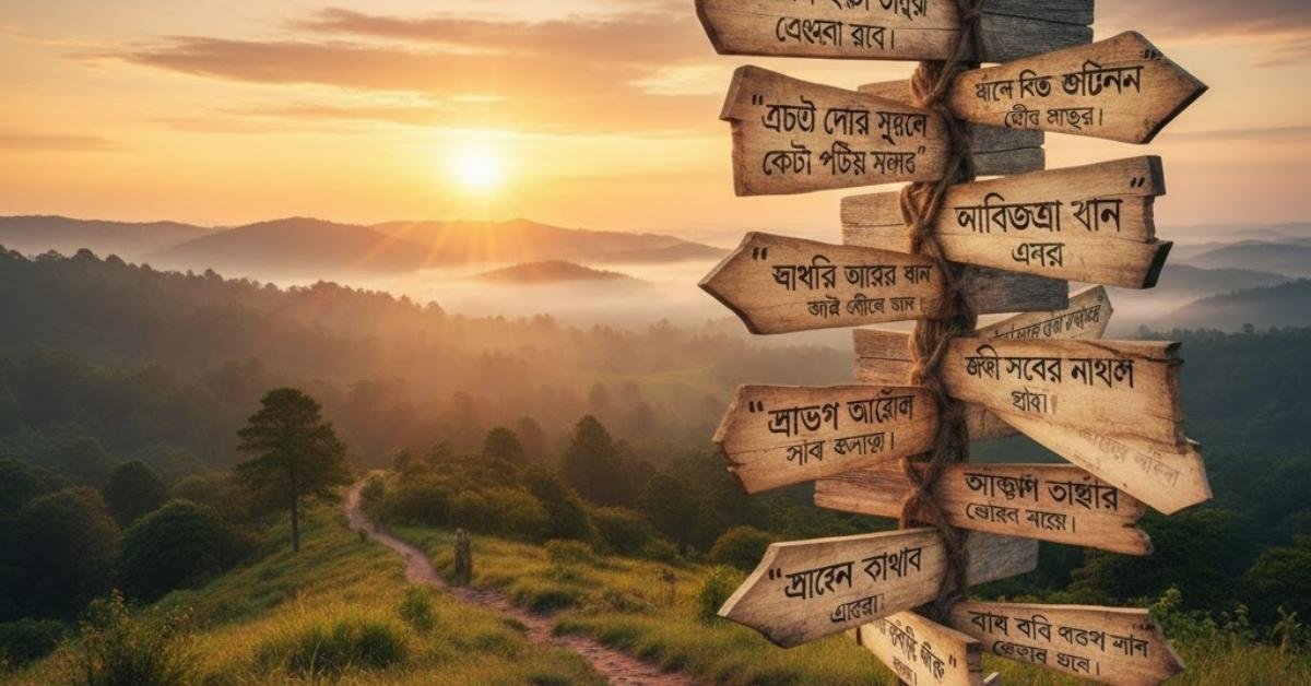 ১০০+ জীবন নিয়ে উক্তি ও ক্যাপশন