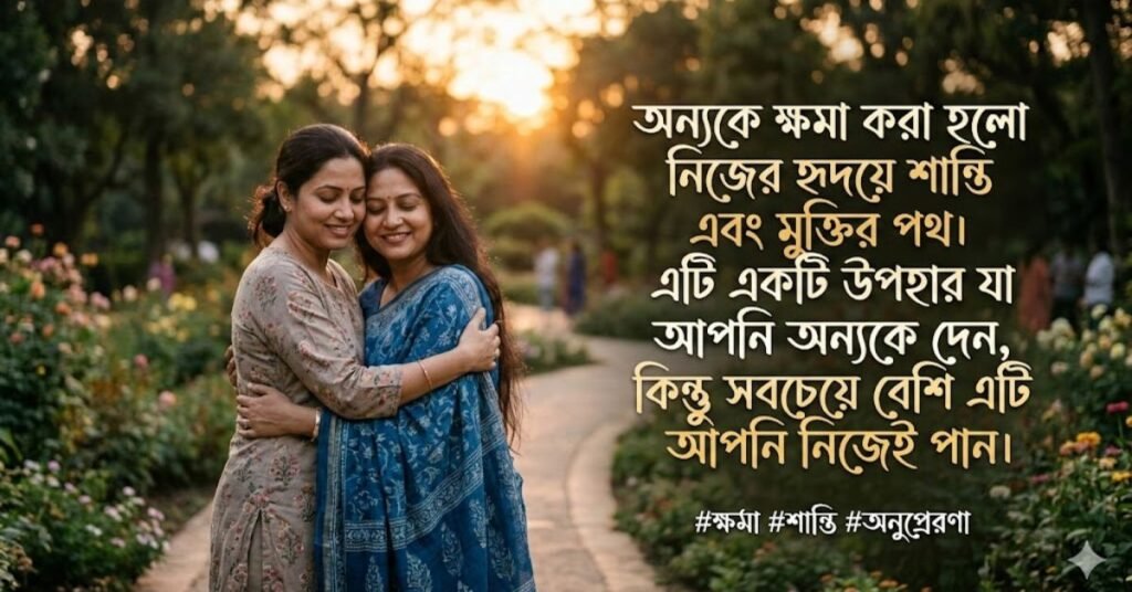 অন্যকে ক্ষমা করা নিয়ে অনুপ্রেরণামূলক কথা