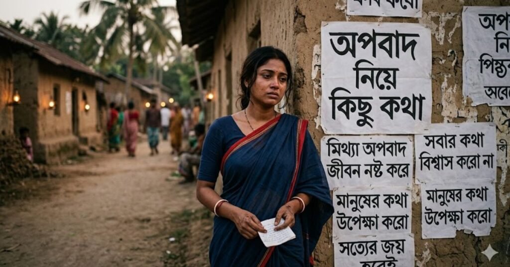 অপবাদ নিয়ে কিছু কথা