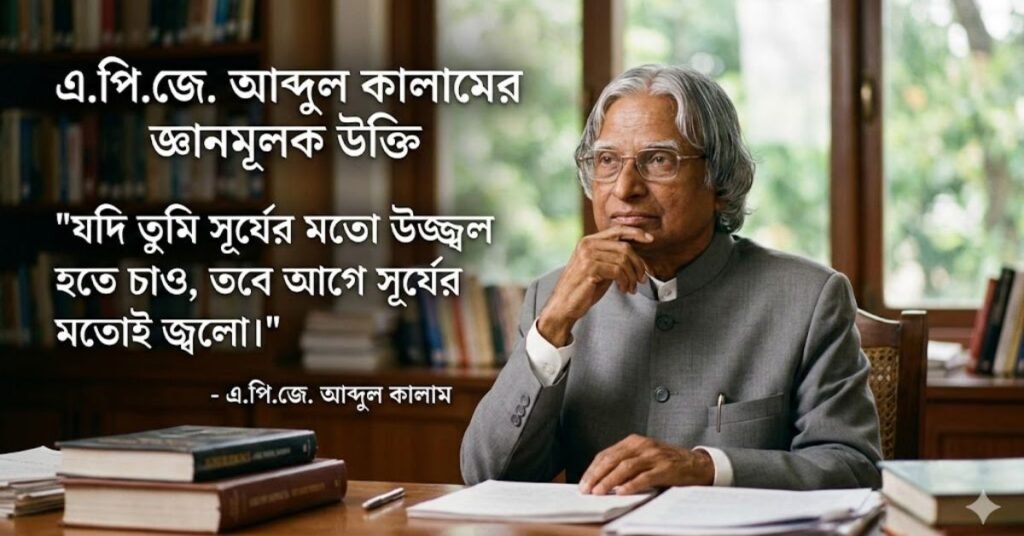 এ.পি.জে. আব্দুল কালামের জ্ঞানমূলক উক্তি