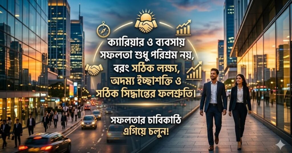ক্যারিয়ার ও ব্যবসায় সফলতা নিয়ে উক্তি