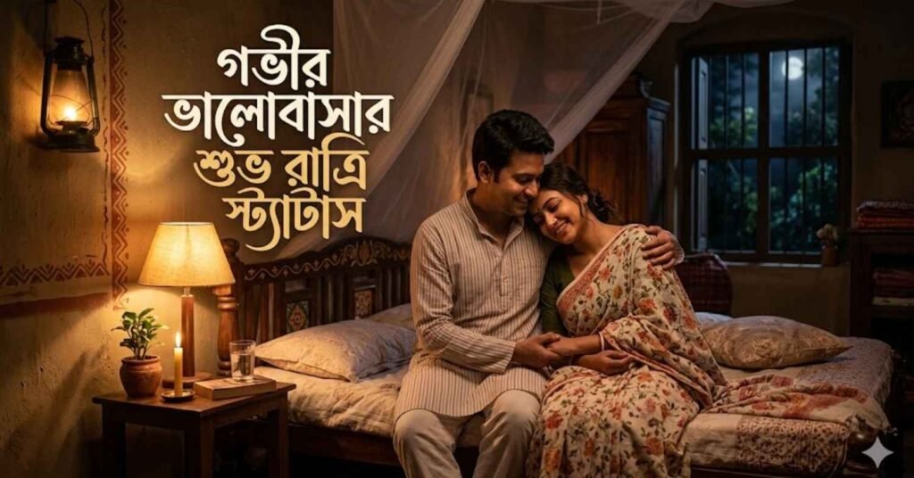 গভীর ভালোবাসার শুভ রাত্রি স্ট্যাটাস