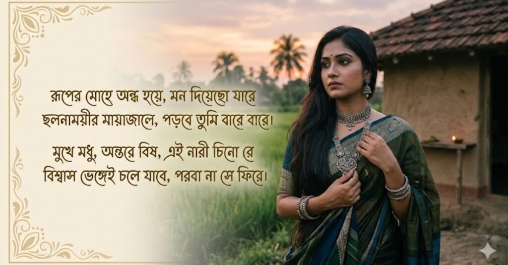 ছলনাময়ী নারী নিয়ে ছন্দ