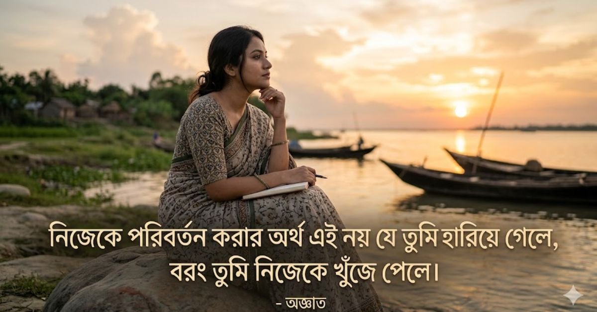 নিজেকে পরিবর্তন নিয়ে উক্তি