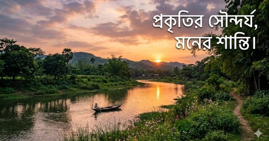 প্রকৃতি নিয়ে ছোট ক্যাপশন
