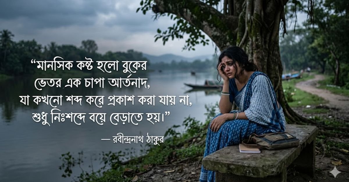 মানসিক কষ্ট নিয়ে উক্তি