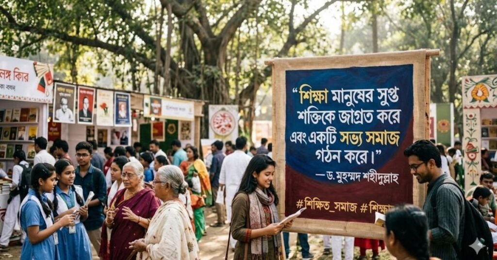 শিক্ষিত সমাজ নিয়ে উক্তি