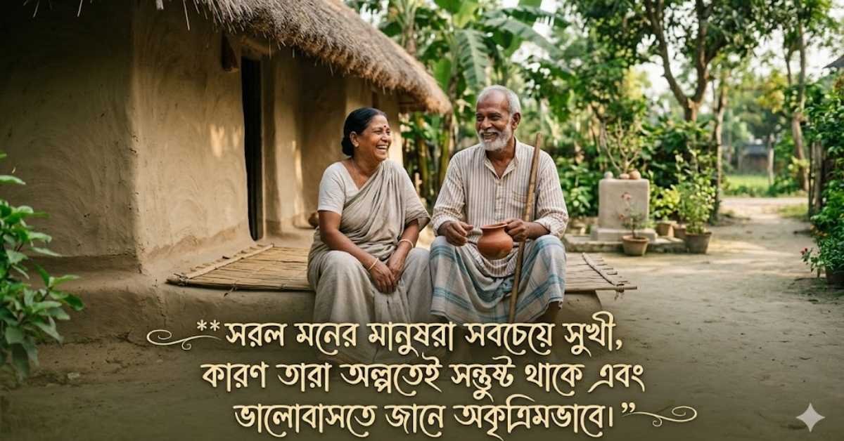 সরল মনের মানুষ নিয়ে উক্তি