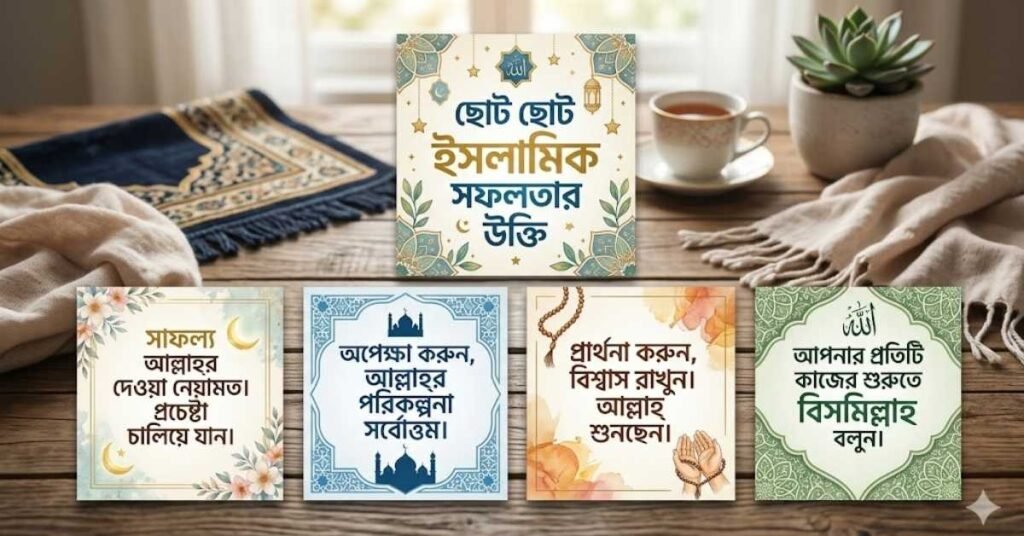 ছোট ছোট ইসলামিক সফলতার উক্তি