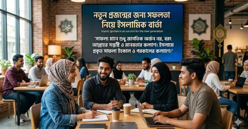 নতুন প্রজন্মের জন্য সফলতা নিয়ে ইসলামিক বার্তা