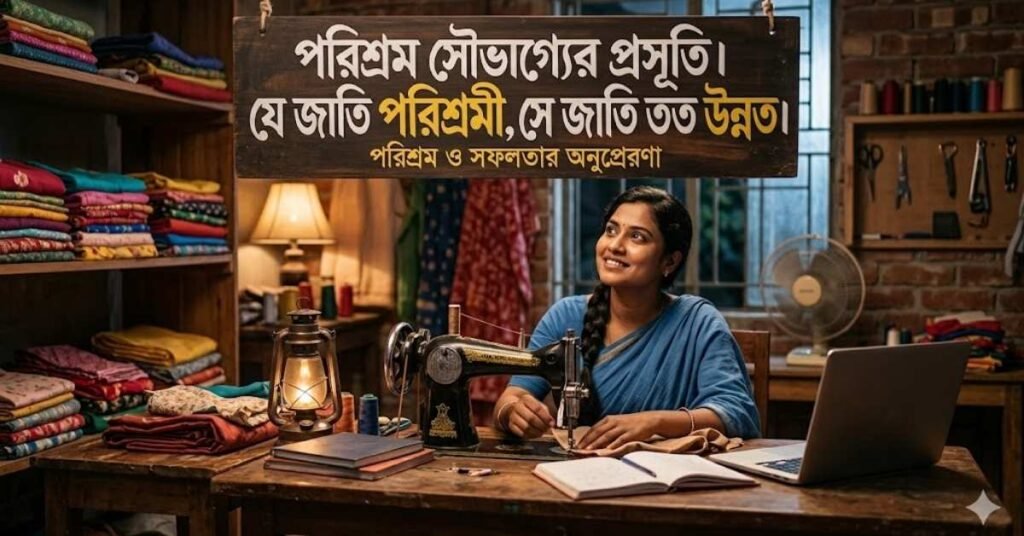 পরিশ্রম ও সফলতার অনুপ্রেরণামূলক কথা