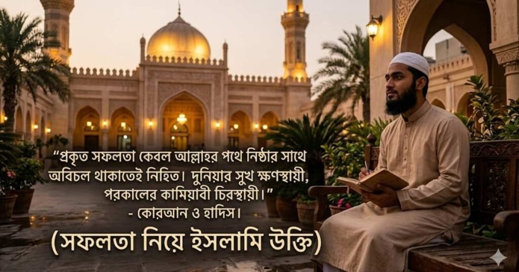 সফলতা নিয়ে ইসলামিক উক্তি