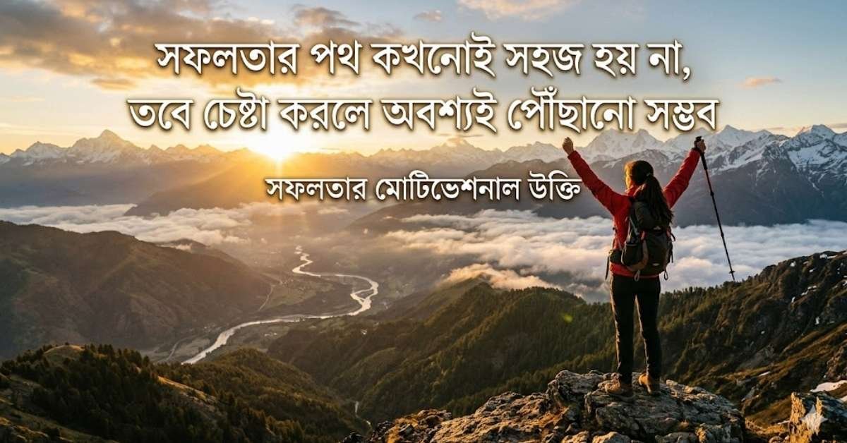 সফলতার মোটিভেশনাল উক্তি