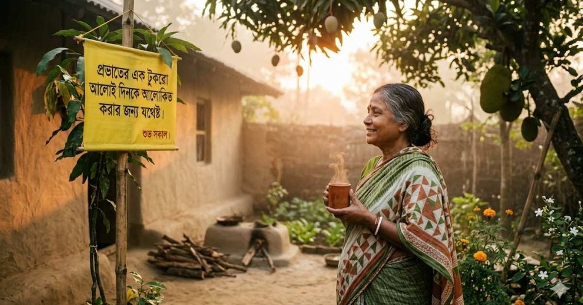সকাল নিয়ে উক্তি